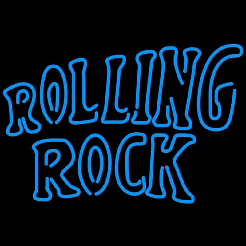 Rolling Rock Beer Sign Neonkyltti