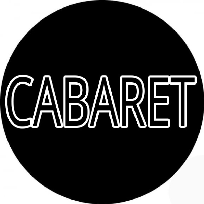 Round Cabaret Neonkyltti