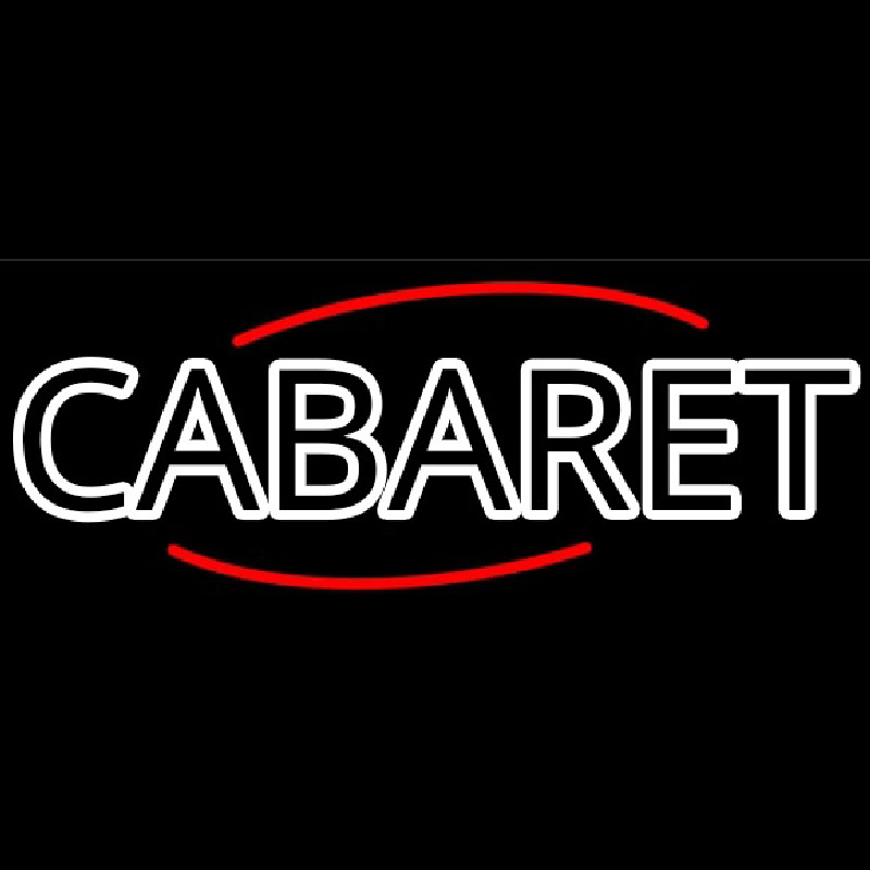 Round Cabaret Neonkyltti