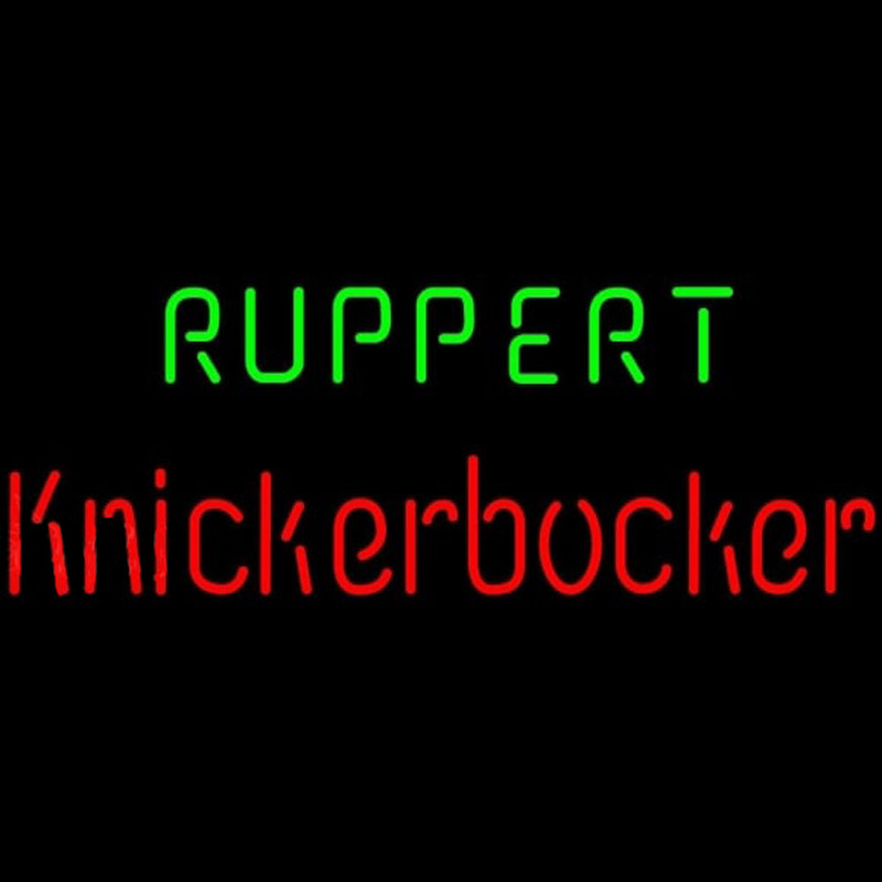 Ruppert Knickerbocker Neonkyltti