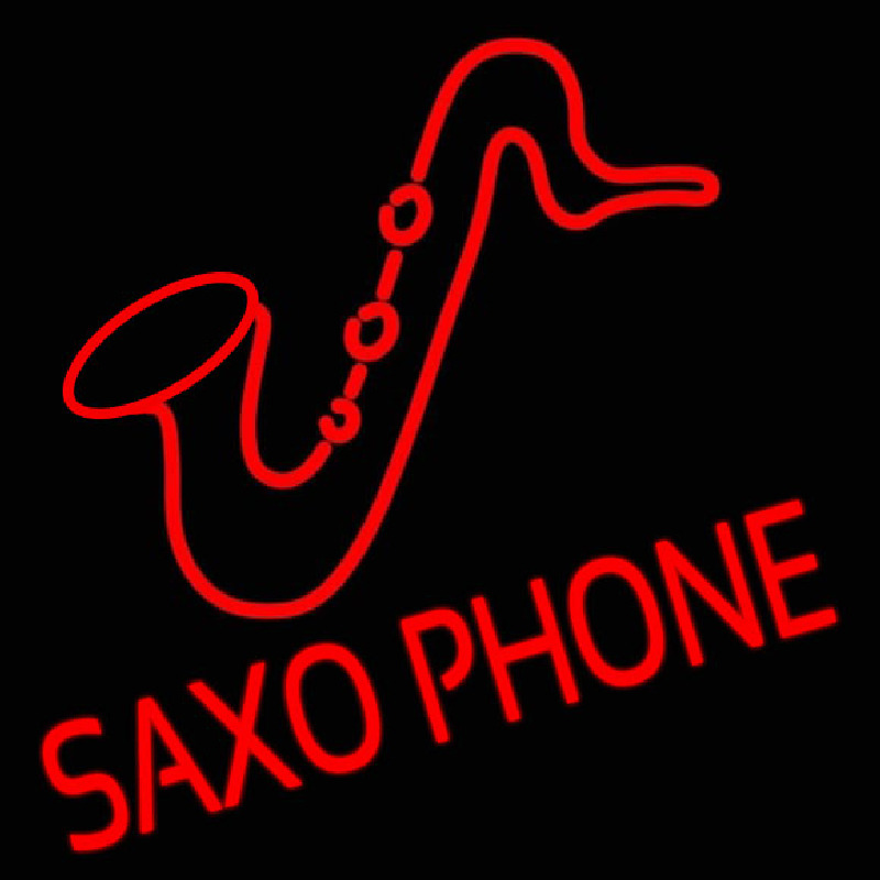 Sa ophone Block Logo Neonkyltti