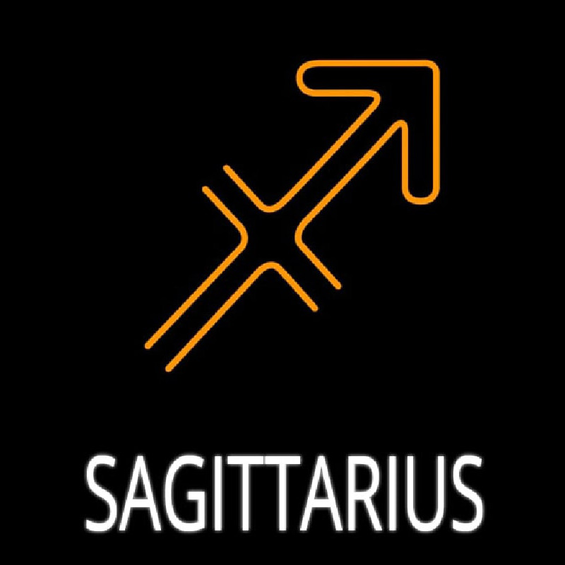 Sagittarius Logo Neonkyltti