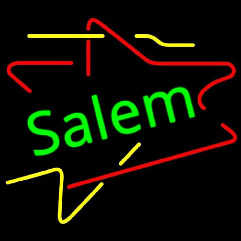 Salem Triangles Neonkyltti