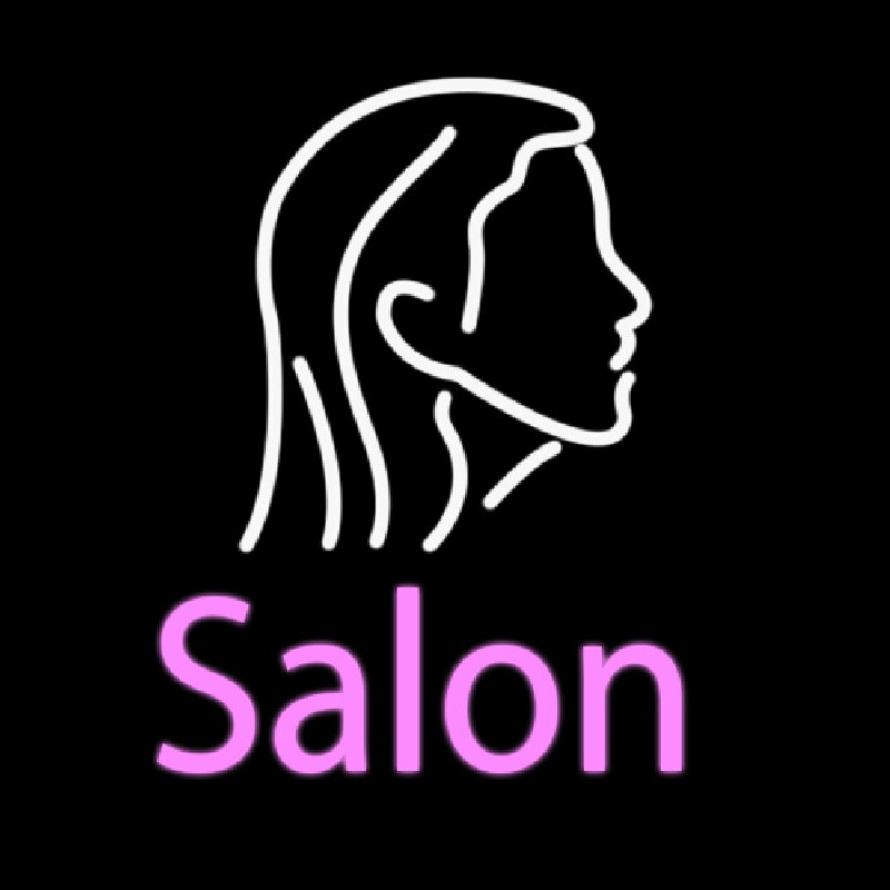 Salon Hair Barber Neonkyltti