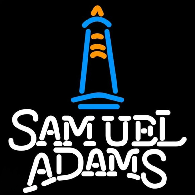 Samuel Adams Light House Beer Sign Neonkyltti