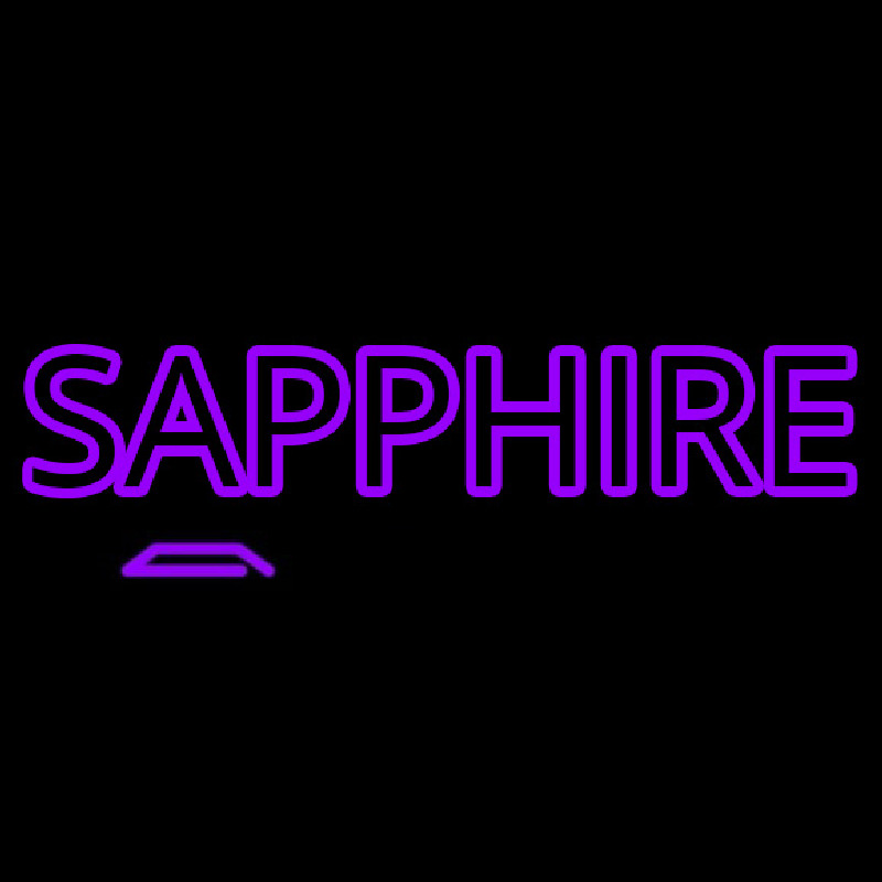 Sapphire Purple Neonkyltti