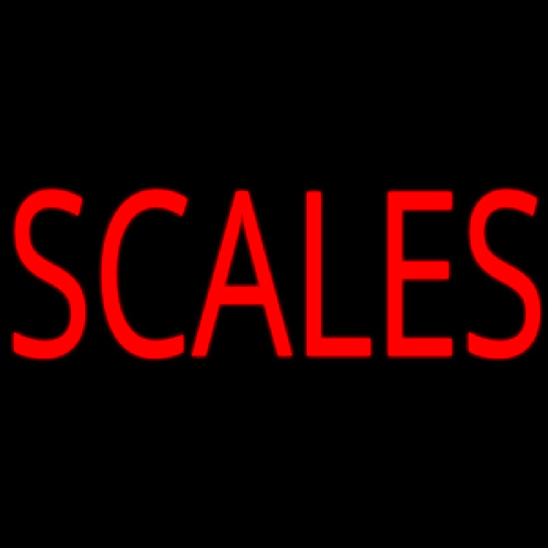 Scales Neonkyltti