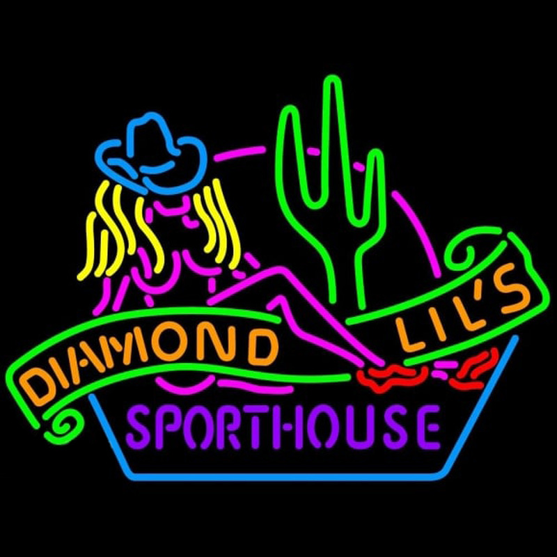 Se y Diamond Lils Sport house Las Vegas Neonkyltti