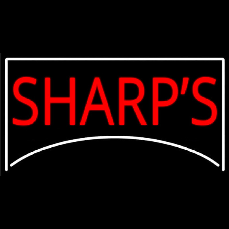 Sharps Neonkyltti