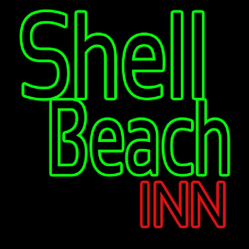 Shell Beach Inn Neonkyltti
