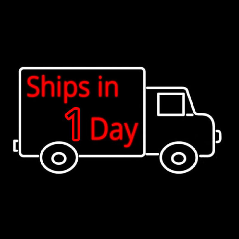 Ships In 1 Day Neonkyltti