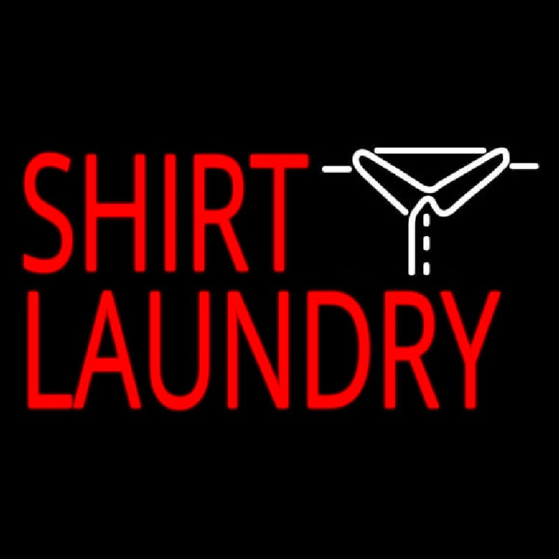 Shirt Laundry Neonkyltti
