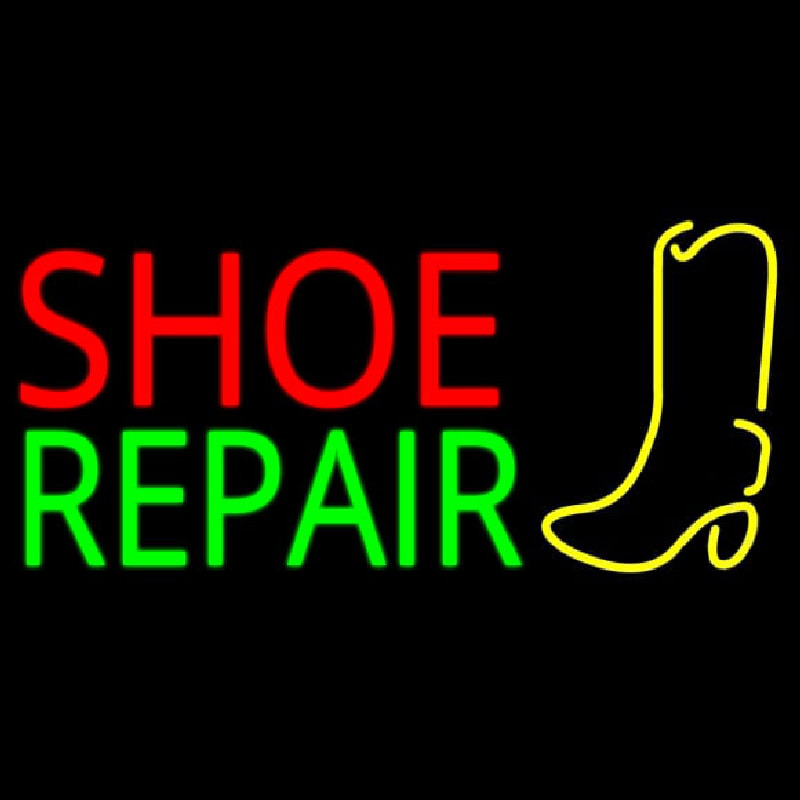 Shoe Repair With Logo Neonkyltti