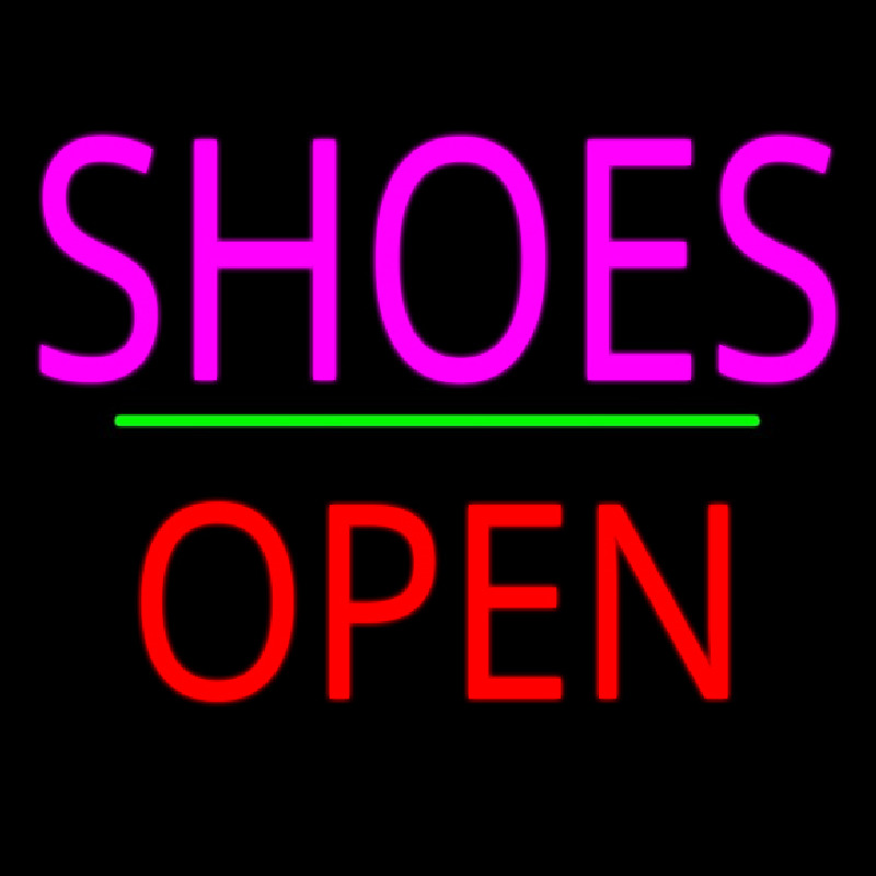 Shoes Open Block Green Line Neonkyltti