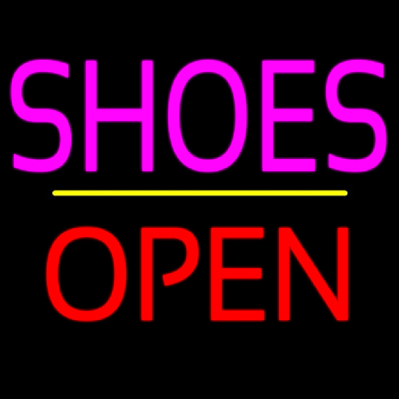 Shoes Open Yellow Line Neonkyltti