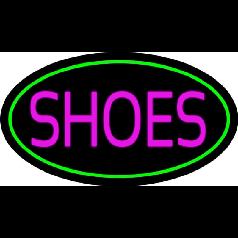 Shoes Oval Green Neonkyltti