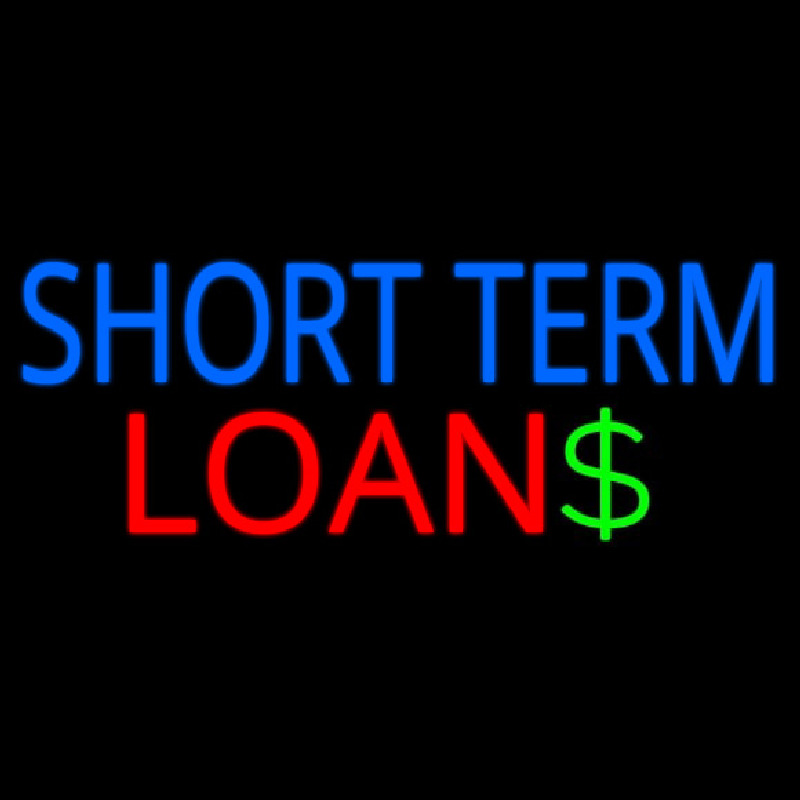 Short Term Loans Neonkyltti