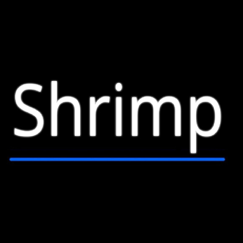 Shrimp Cursive 4 Neonkyltti