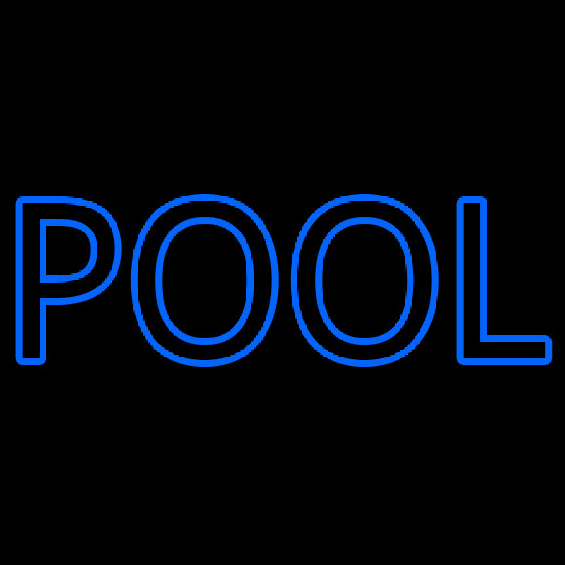 Simple Pool Neonkyltti