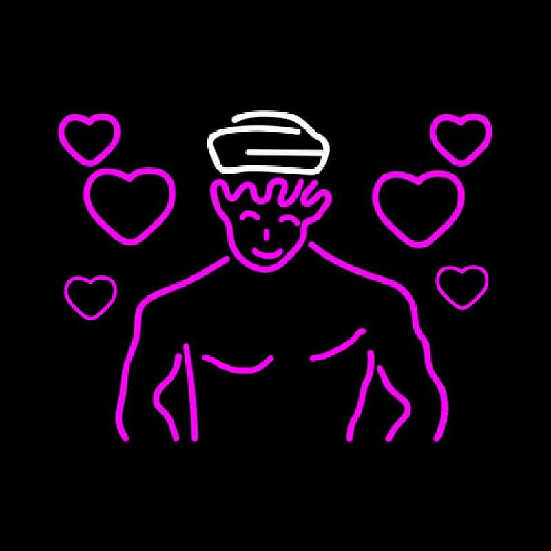 Singing Sailor Logo Neonkyltti