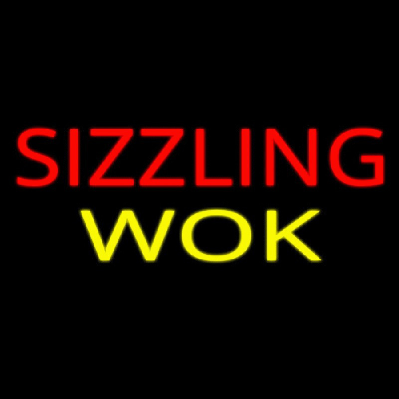 Sizzling Wok Neonkyltti