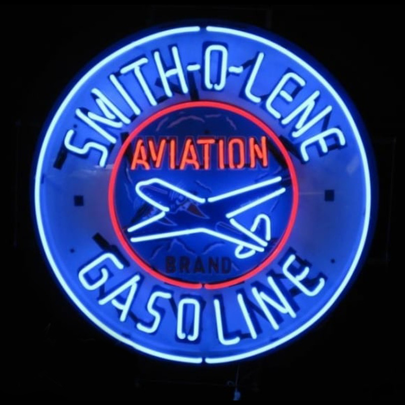 Smitholene Aviation Neonkyltti