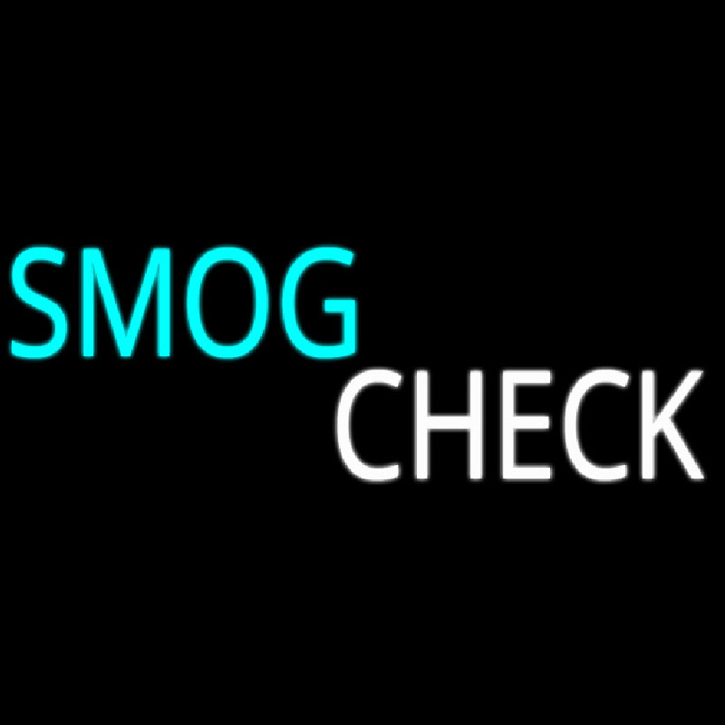 Smog Check Neonkyltti