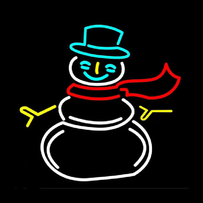 Snowman Neonkyltti