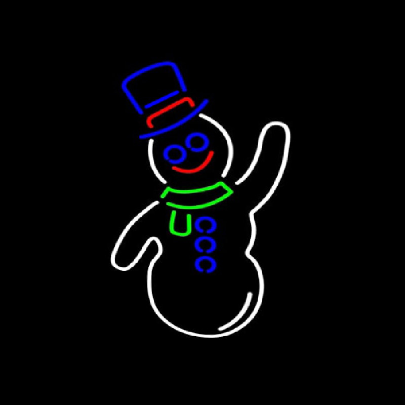 Snowman Neonkyltti