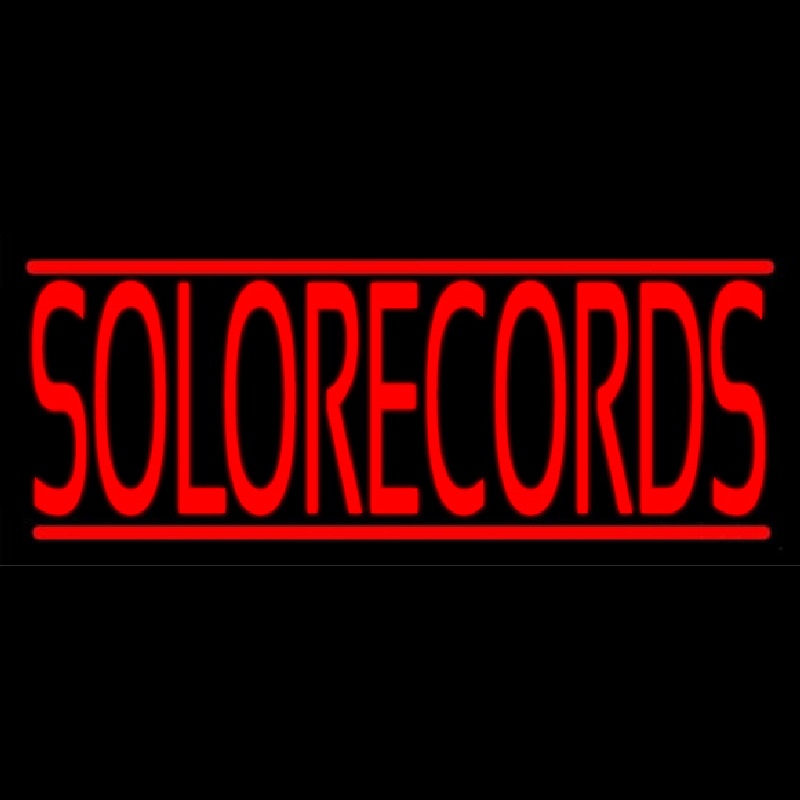 Solo Records Neonkyltti