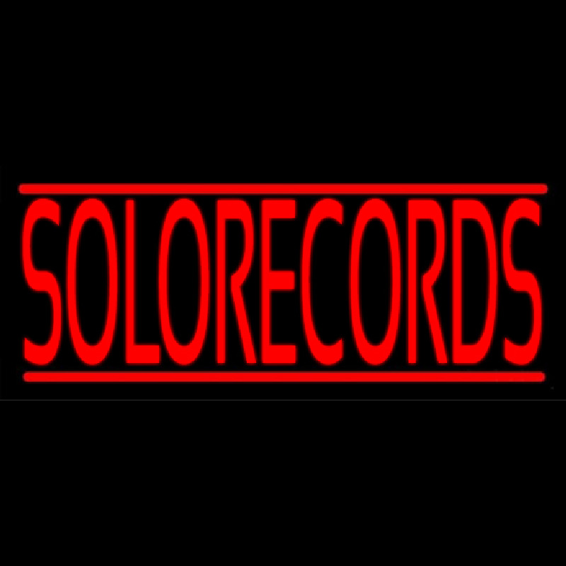 Solo Records Neonkyltti