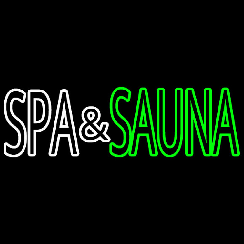 Spa And Sauna Neonkyltti