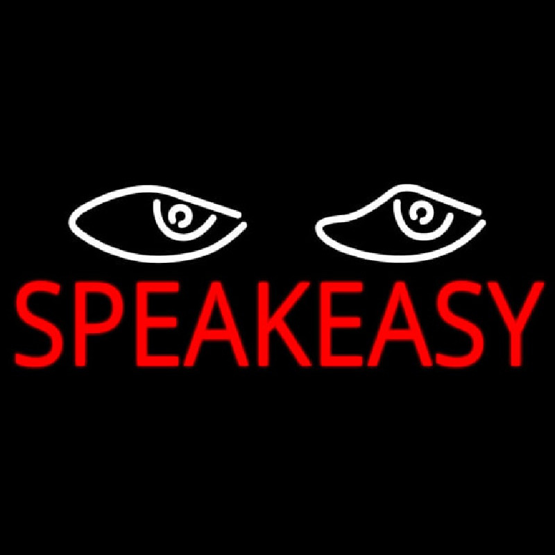 Speakeasy Neonkyltti
