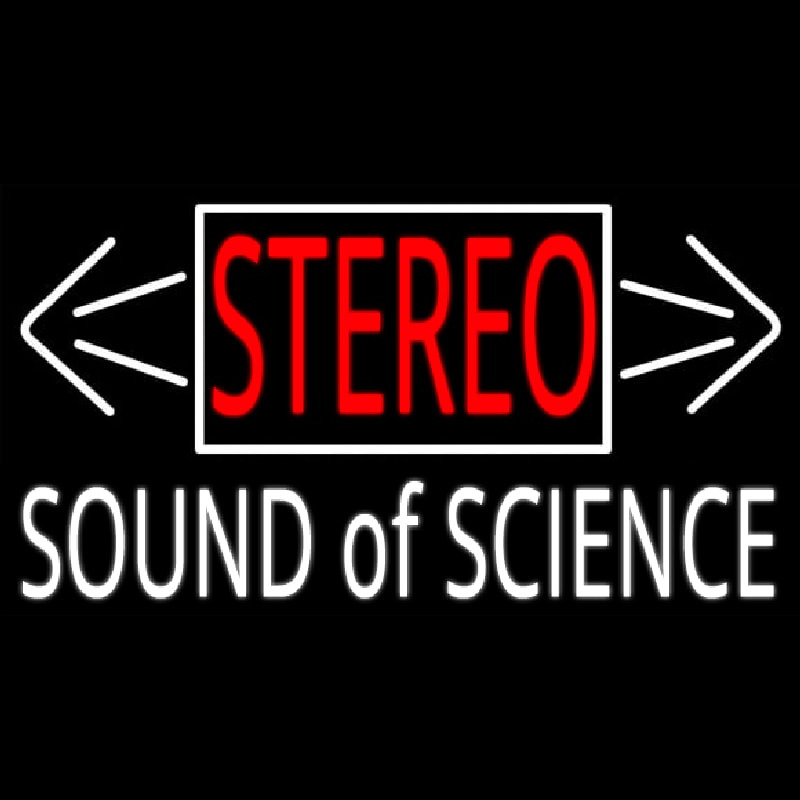 Stereo Sound Of Science Neonkyltti