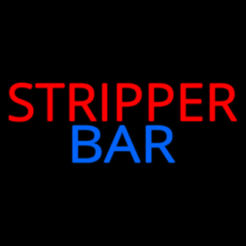 Stripper Bar Neonkyltti