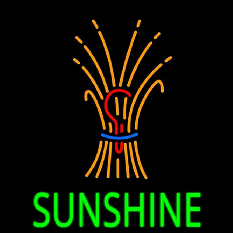 Sunshine With Logo Neonkyltti