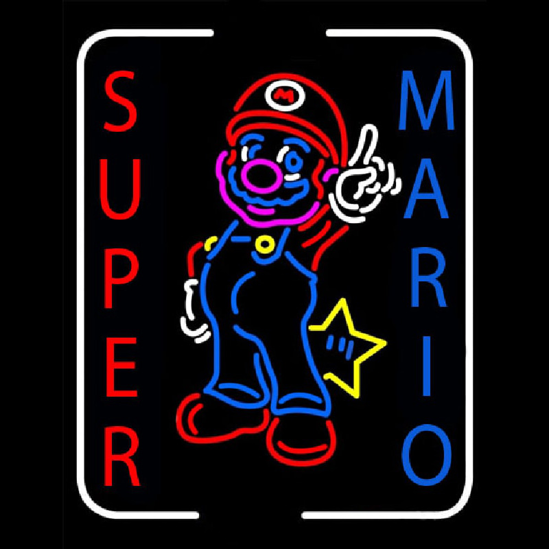 Super Mario Neonkyltti