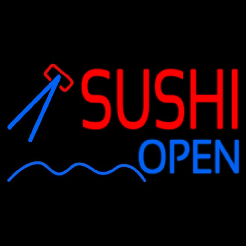 Sushi Open Neonkyltti