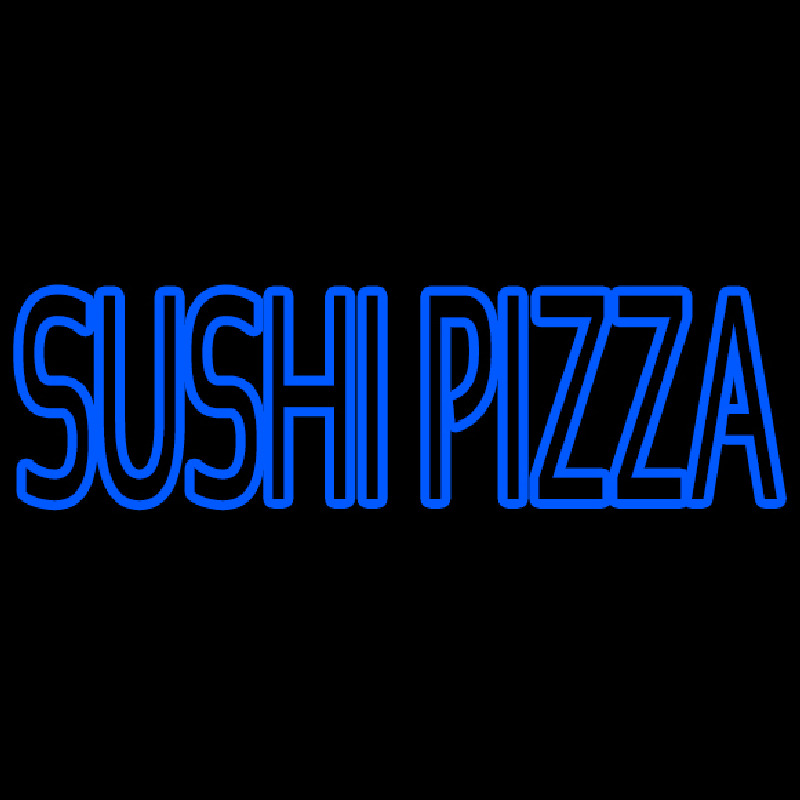 Sushi Pizza Neonkyltti