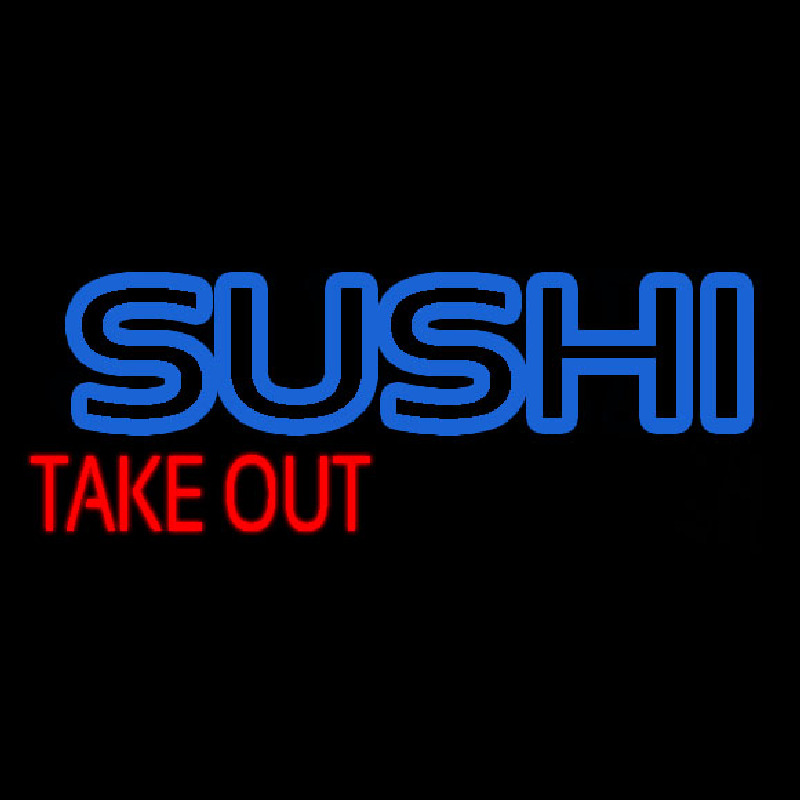 Sushi Take Out Neonkyltti