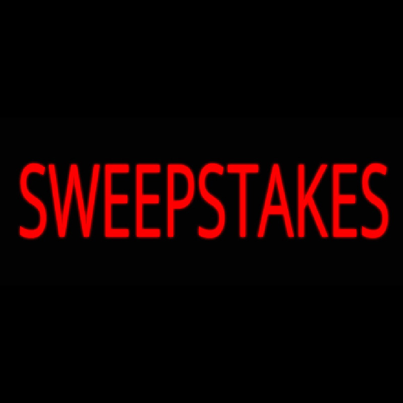 Sweepstakes Neonkyltti