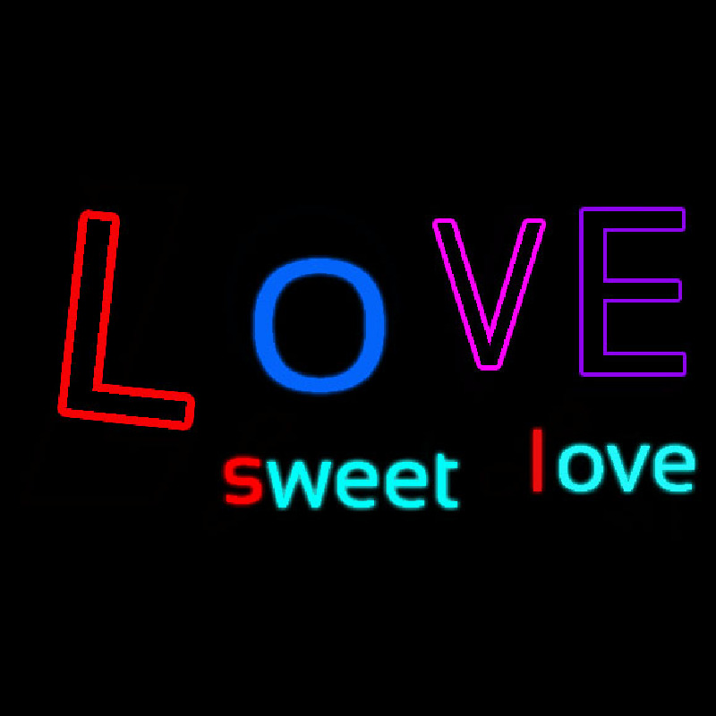 Sweet Love Neonkyltti