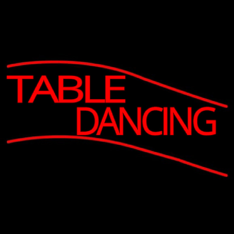 Table Dancing Neonkyltti