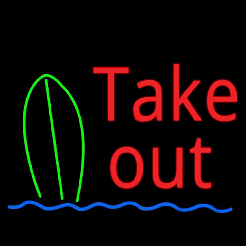 Take Out Bar Neonkyltti