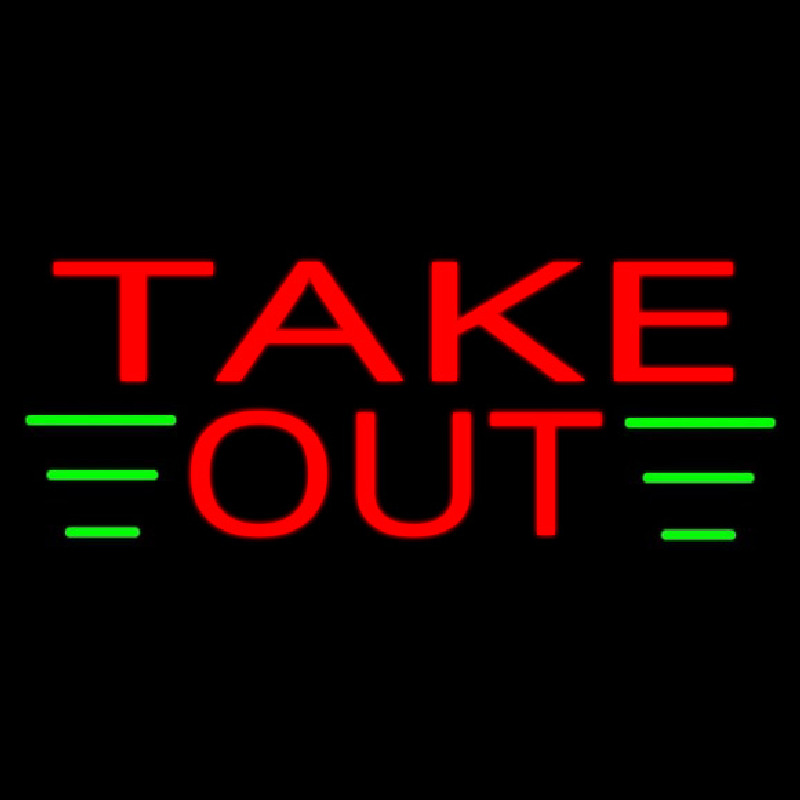 Take Out Neonkyltti