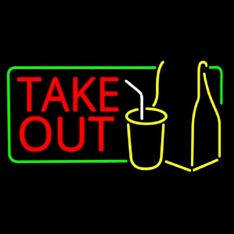 Take Out Neonkyltti