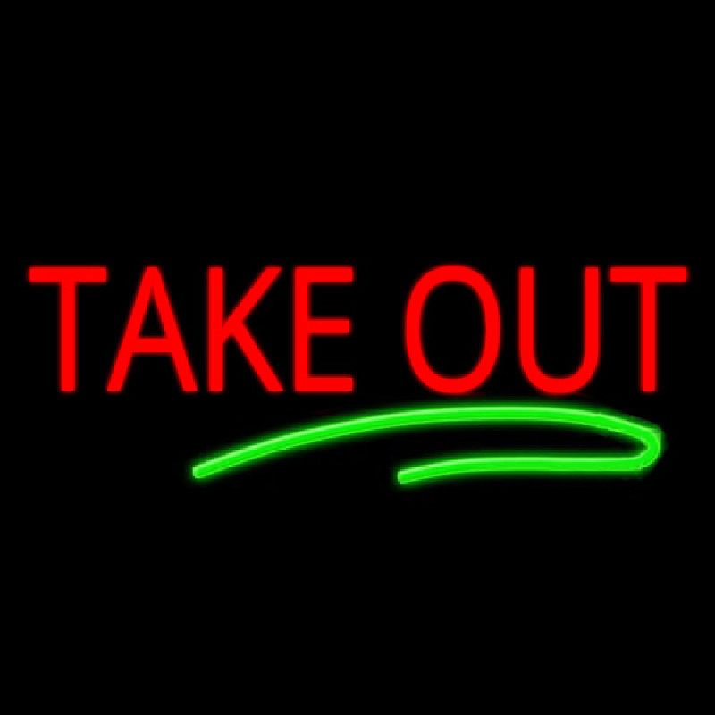 Take Out Neonkyltti