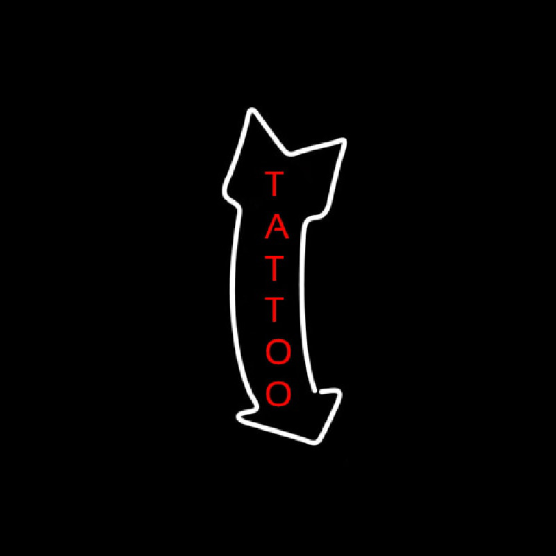 Tattoo Arrow Neonkyltti