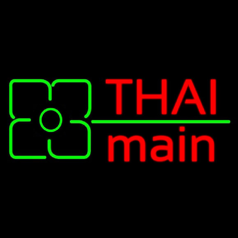 Thai Main Neonkyltti