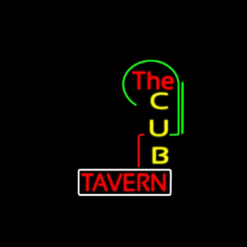 The Cub Tavern Neonkyltti